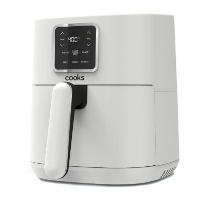 Cooks 2.7 Quart Digital Air Fryer 22340/22340C, Color White Matte