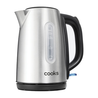 Cooks 1.7L Electric Kettle 22325/22325C, Color Brushed Stainless