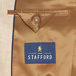 Stafford Linen Cotton Mens Classic Fit Sport Coat