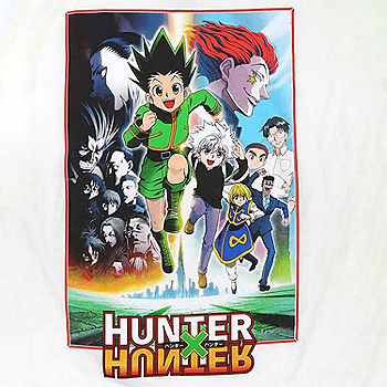 Hunter x Hunter Men's & Big Men's Cast Short Sleeve Graphic Tees, 2 Pack 