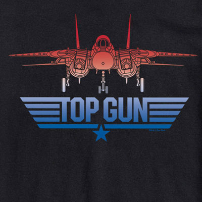 Top Gun Mens Crew Neck Short Sleeve Classic Fit Graphic T-Shirt