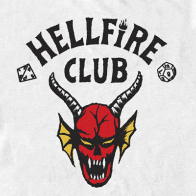 Mens Crew Neck Short Sleeve Classic Fit Stranger Things Graphic T-Shirt