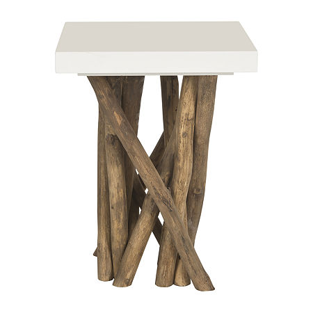 Hartwick Branched Side Table, One Size, White