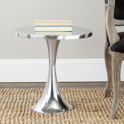 Galium Aluminum Side Table