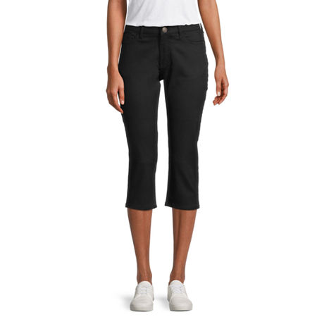  Liz Claiborne Mid Rise Tall Cropped Pants