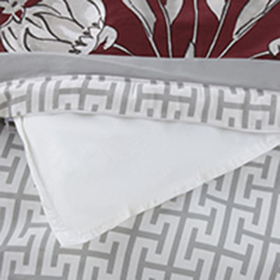 Liz Claiborne Vivienne 3-pc. Medallion Reversible Duvet Cover Set