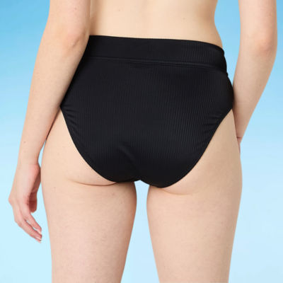 Decree Womens High Waist Bikini Swimsuit Bottom Juniors
