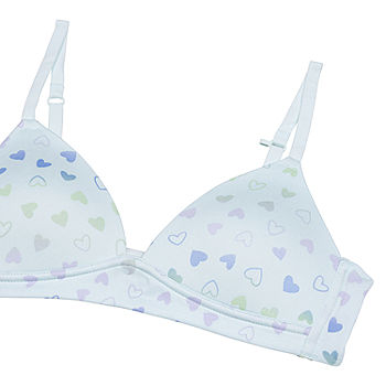 Maidenform Big Girls Demi Bra, Color: Cool Hearts - JCPenney