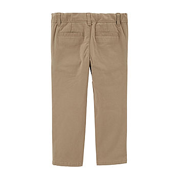 Carter's Toddler Boys Straight Pull-On Pants, Color: Khaki - JCPenney