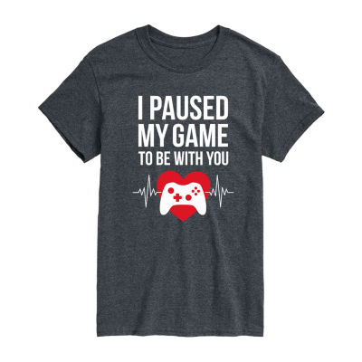 Mens Short Sleeve Video Game Graphic T-Shirt