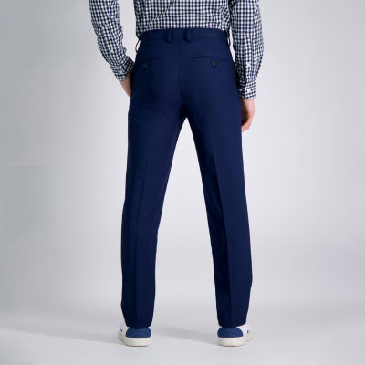 Haggar Smart Wash™ Tech Suit™ Mens Slim Fit Flat Front Pant