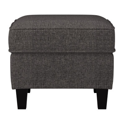 Cushioned Upholstered Ottoman