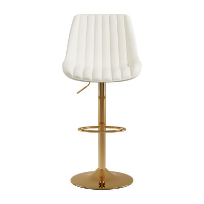 2-pc. Upholstered Swivel Bar Stool