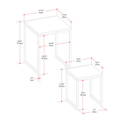 2-pc. Nesting Tables