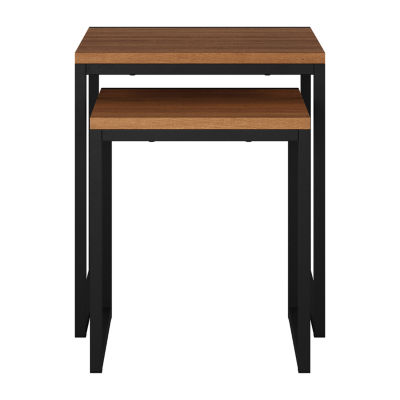 Corliving 2-pc. Nesting Tables