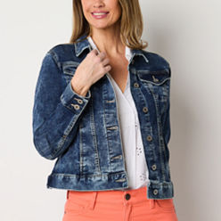 Liz Claiborne Denim Jackets Coats & Jackets for Women - JCPenney