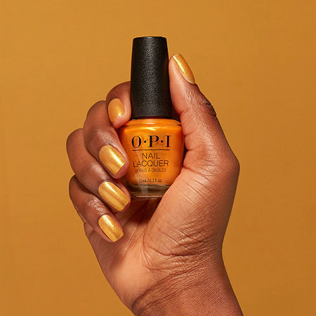 OPI Glazed N' Amused Nail Polish, One Size, Orange