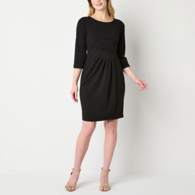 Liz Claiborne 3/4 Sleeve Sheath Dress