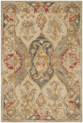 Safavieh Rectangular Runner, Color Beige Multi JCPenney