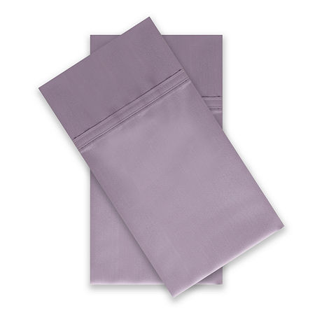 Performance Inside 575tc Wrinkle Free Ultra Fit 2-Pack Pillowcases, One Size , Purple