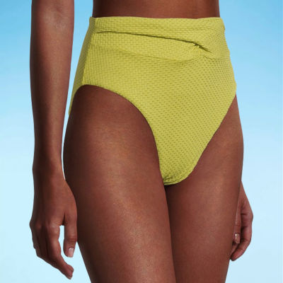 Jcpenney high waisted hot sale swim bottoms