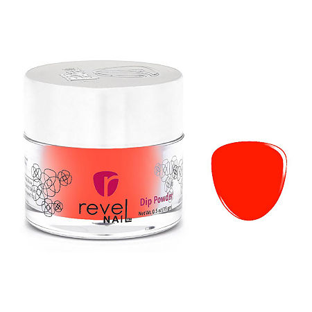 Revel Nail Dip Powder, One Size, Red