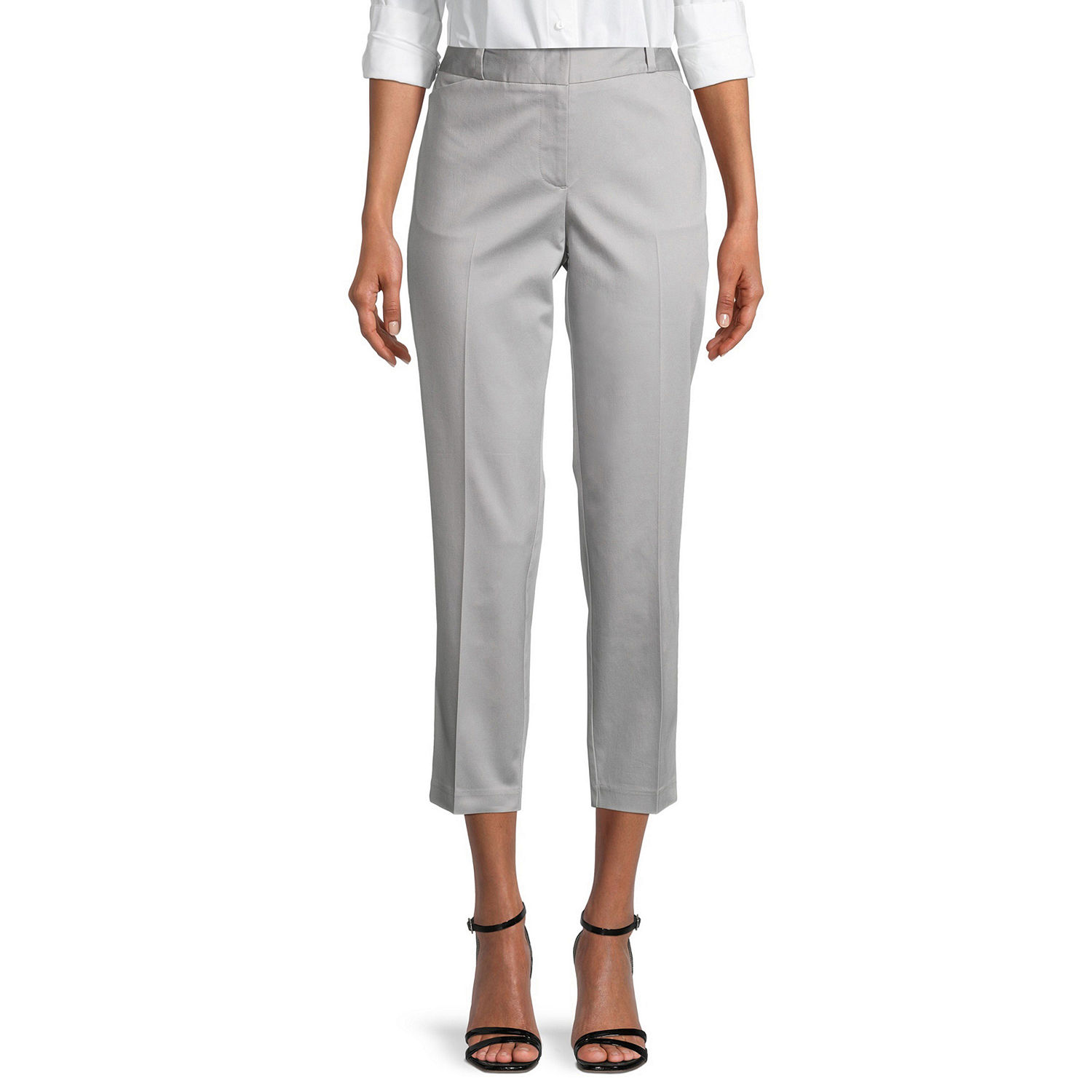 Liz Claiborne-Tall Emma Womens Slim Fit Ankle Pant - JCPenney