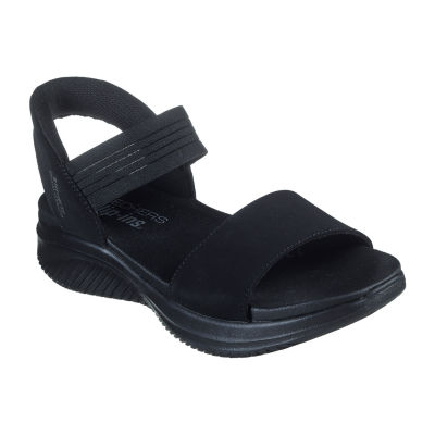 Skechers Womens Ultra Flex 3.0 Summerville Hands Free Slip-Ins Strap Sandals