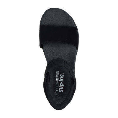 Skechers Hands Free Slip-Ins Womens Ultra Flex 3.0 Summerville Strap Sandals