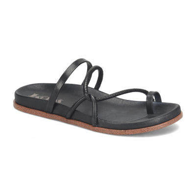 Korks Audra Womens Toe Ring Strap Footbed Sandals