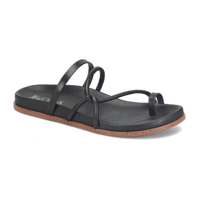 Korks Audra Womens Toe Ring Strap Footbed Sandals - JCPenney