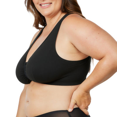 Leading Lady The Indy- Cotton Front Close Lace Racerback Bra- 138