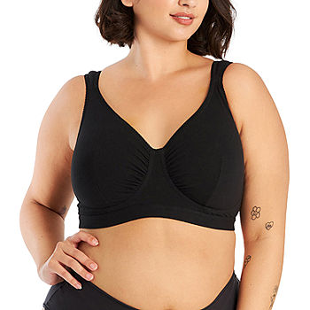 The Indy - Cotton Front-Closure Lace Racerback Bra – Leading Lady Inc.