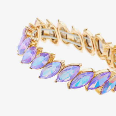 Monet Jewelry Glass Stretch Bracelet