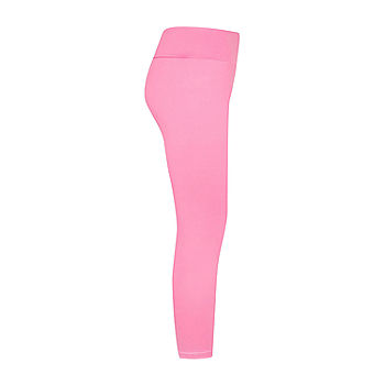 Converse Big Girls High Rise Straight Full Length Leggings, Color: Opps  Pink - JCPenney