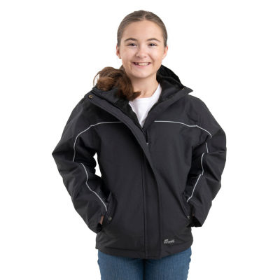 Berne Little & Big Unisex Hooded Midweight Work Jacket