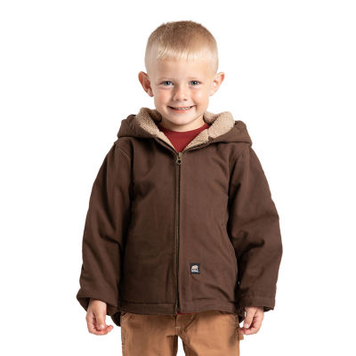 Berne Toddler Boys Hooded Midweight Work Jacket