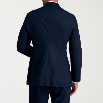 HAGGAR J.M. Haggar™ Mens Grid Stretch Fabric Classic Fit Suit