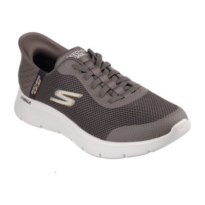 Skechers Mens Go Walk Flex Hands Up Free Slip-Ins Walking Shoes Wide Width