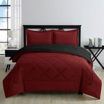 Swift Home All-Season Reversible Ultra Soft Midweight Down Alternative Comforter Set