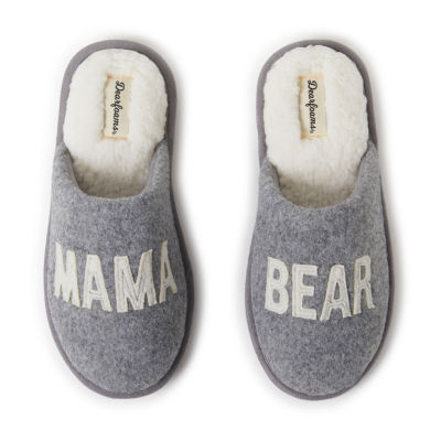 Dearfoams Mama Bear Womens Slip-On Slippers