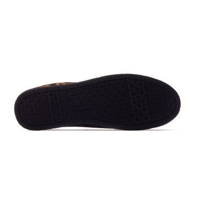 Dearfoams Rachel Velour Closed Back Womens Slip-On Slippers