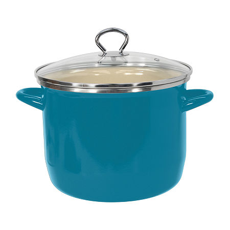 Vasconia 8-qt. Stockpot With Glass Lid, One Size, Blue