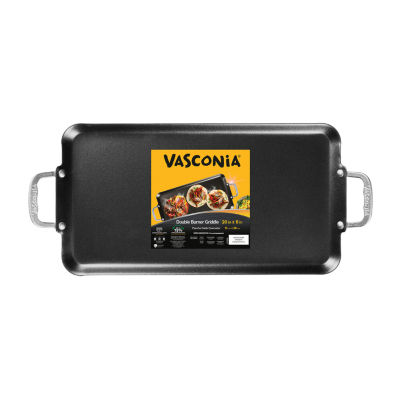 Vasconia 20"x11" Non-Stick Double Burner Griddle