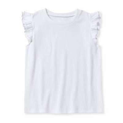 Thereabouts Little & Big Girls Round Neck Short Sleeve T-Shirt
