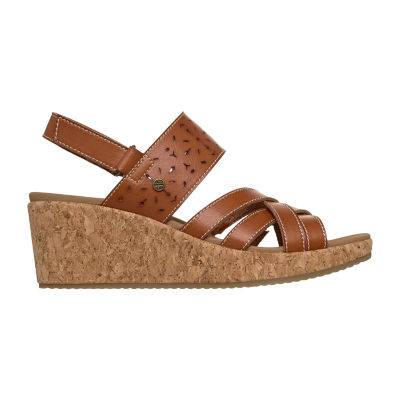 Skechers Womens Arch Fit Beverlee 2.0 Wedge Sandals