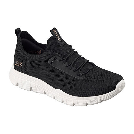 Bobs From Skechers Skechers Bobs B Lite Womens Slip-on Walking Shoes In Black