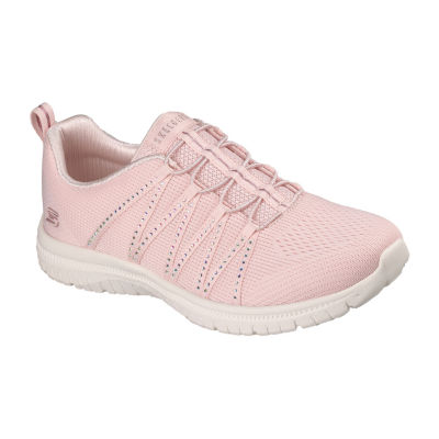 Skechers Virtue She Sparkle Womens Slip-On Walking Shoes
