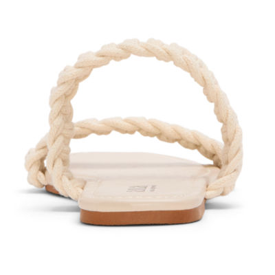 a.n.a Womens Slide Sandals