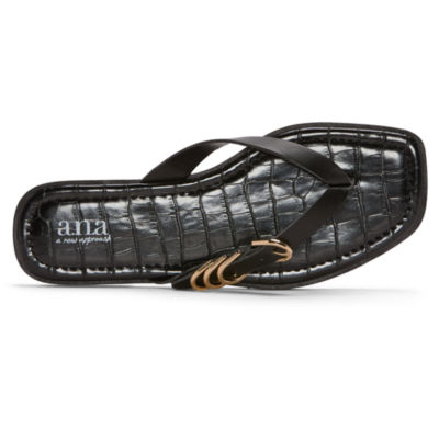 a.n.a Womens Hardware Flip-Flops